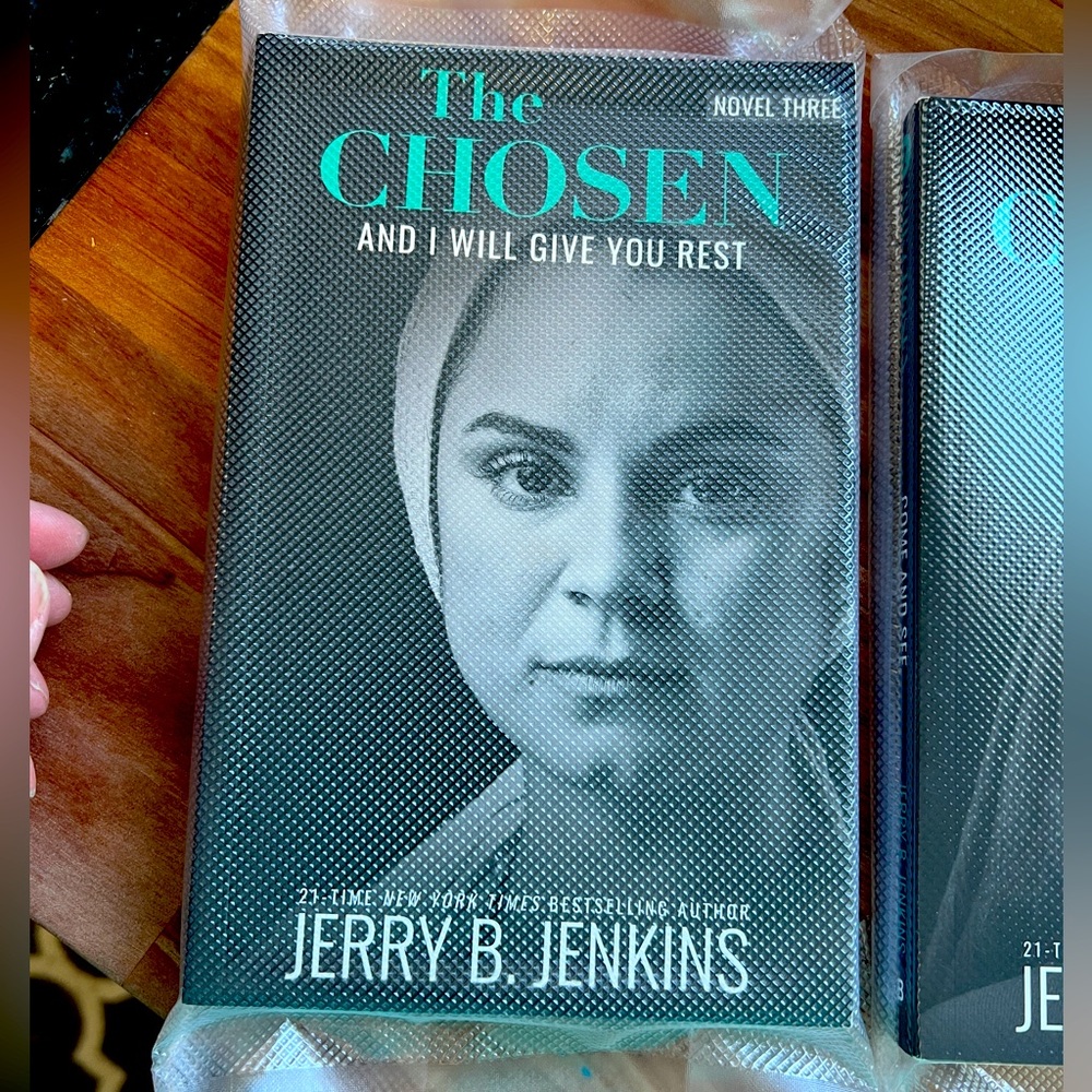 The Chosen Book, “And I will Give you Rest”. The Chosen TV Series. Novel 3. NEW.
